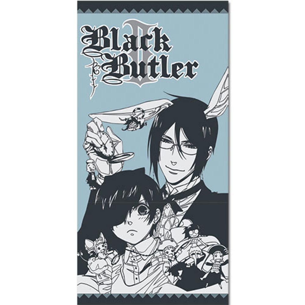 BLACK BUTLER 黒執事 - 【タオル】シエル&セバスチャン / WONDER TOWEL / タオル - PGS
